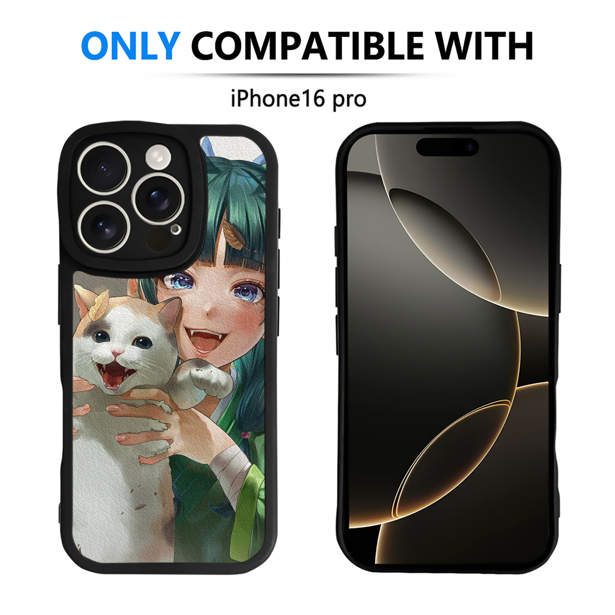 薬屋のひとりごと The Apothecary Diaries 【iPhone 16シリーズ対応】シリコンスマホケース（レザー調） 材質：シリコン